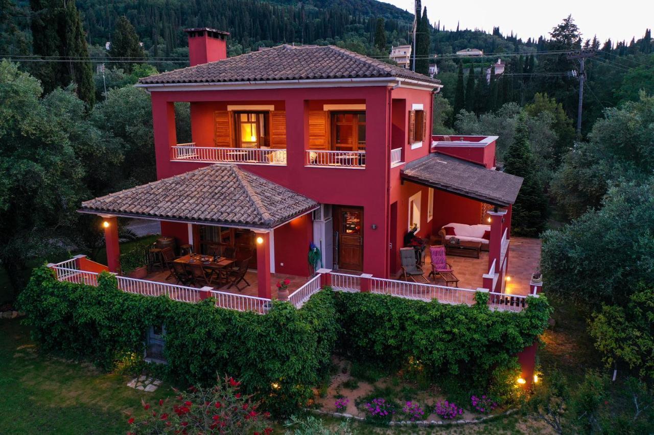 Postatiko Holiday Home Central Corfu Kynopiástai Exteriör bild