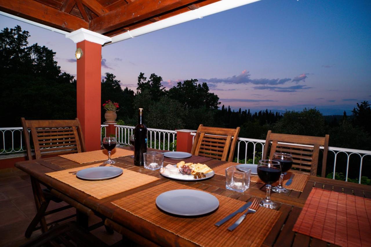 Postatiko Holiday Home Central Corfu Kynopiástai Exteriör bild